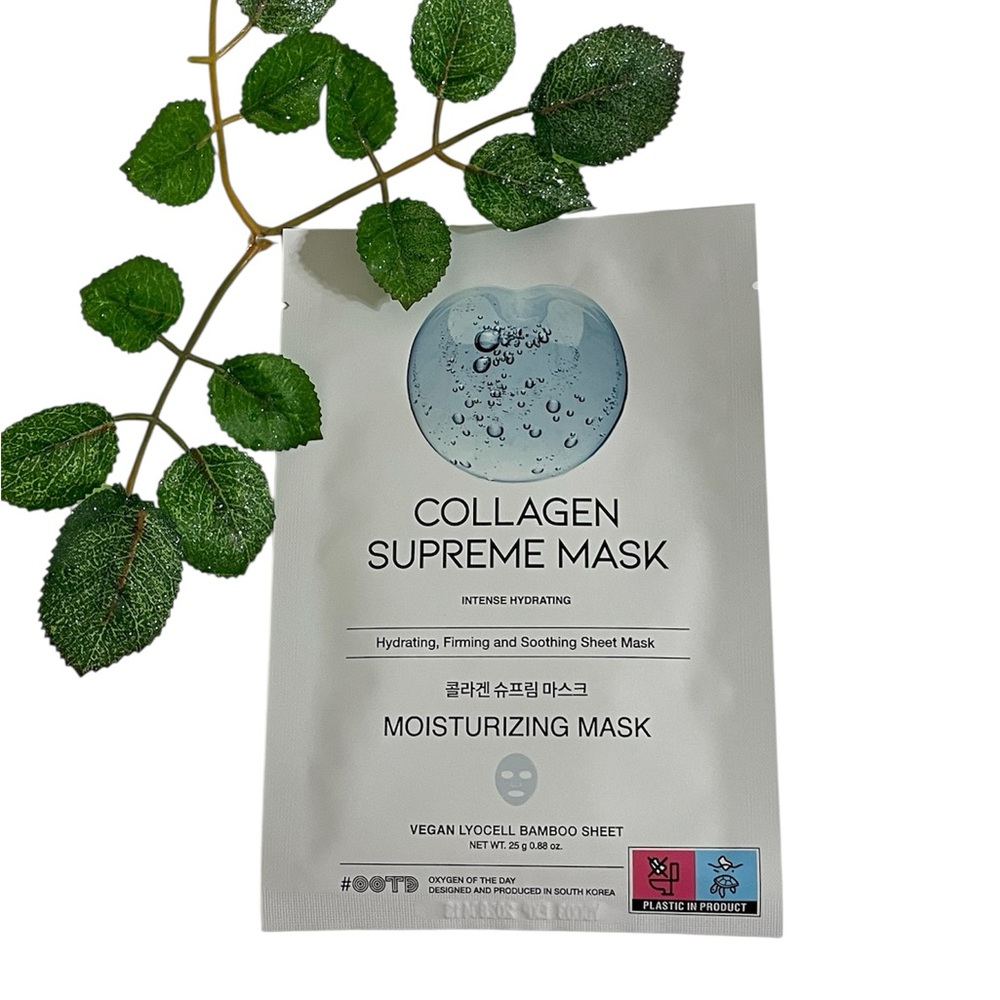 New $5ea OR 5/$18 OOTD Collagen Moisturizing Face Sheet Mask
